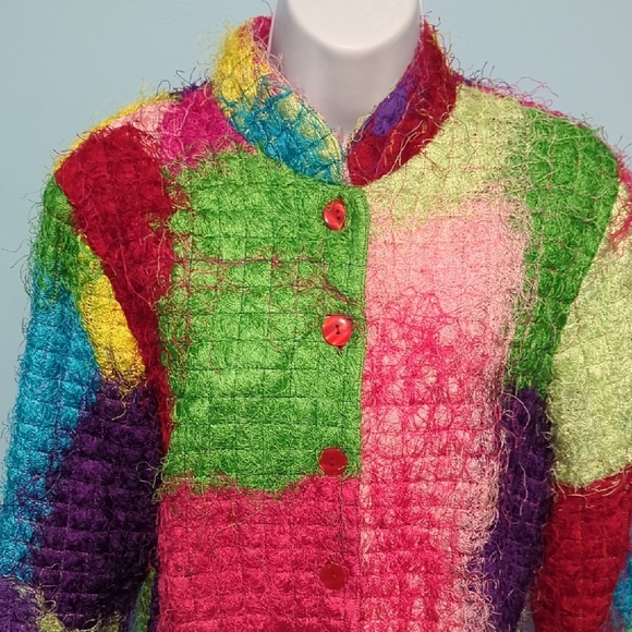 Colorful Patchwork Jacket - Picture 2 of 6